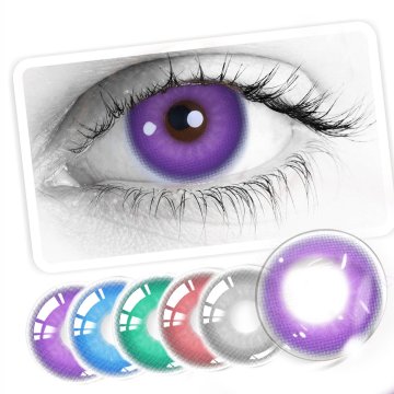 ⭐ Lentes de Contacto para Cosplay Nebula Kpop