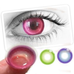 ⭐ Lentes de Contacto Cosméticos Cosplay CandyBull Colors
