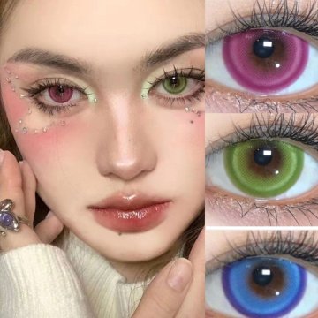 ⭐ Lentes de Contacto Cosméticos Cosplay CandyBull Colors