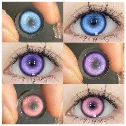 ⭐ Lentes de Contacto Cosplay Spring Estilo muñeca Dolly Eyes
