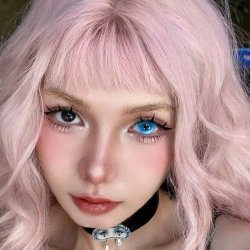 ⭐ Lentes de Contacto Cosplay Monaco Efecto Iluminado Dolly Eyes