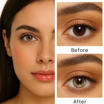 ⭐ Lentes de Contacto Cosplay Monaco Efecto Iluminado Dolly Eyes