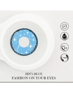 ⭐ Lentes de Contacto Cosplay Stars hd Kawaii 2