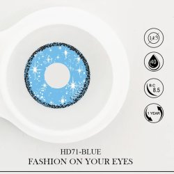 ⭐ Lentes de Contacto Cosplay Stars hd Kawaii