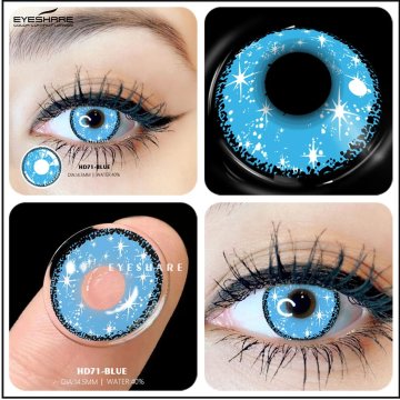⭐ Lentes de Contacto Cosplay Stars hd Kawaii