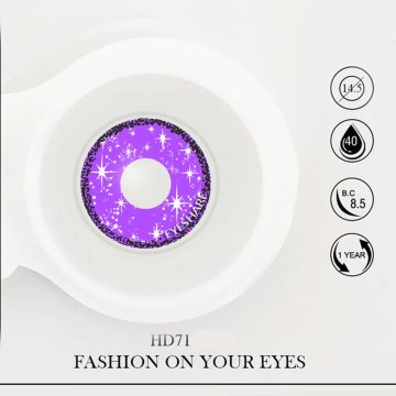 ⭐ Lentes de Contacto Cosplay Stars hd Kawaii