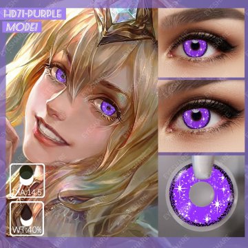 ⭐ Lentes de Contacto Cosplay Stars hd Kawaii