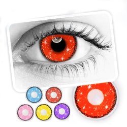 ⭐ Lentes de Contacto Cosplay Stars hd Kawaii