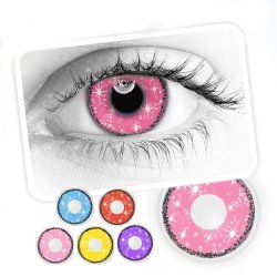 ⭐ Lentes de Contacto Cosplay Stars hd Kawaii
