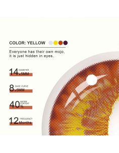 ⭐ Lentes Halloween Cat British Spiriteye Dragón Crazy FX 2