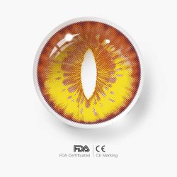 ⭐ Lentes Halloween Cat British Spiriteye Dragón Crazy FX