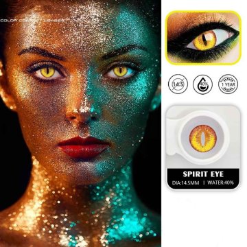 ⭐ Lentes Halloween Cat British Spiriteye Dragón Crazy FX