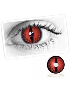 ⭐ Lentes Halloween Raptor Crazy de Pupila Vertical 2