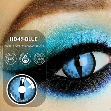 ⭐ Lentes Halloween RAPTOR Crazy Lens