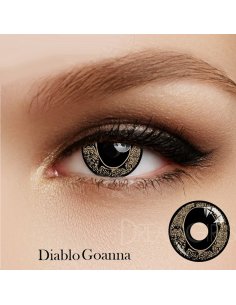 ⭐Lentes Halloween Dragón Dino GOANA Crazy Lens FX 2