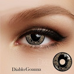 ⭐Lentes Halloween Dragón Dino GOANA Crazy Lens FX