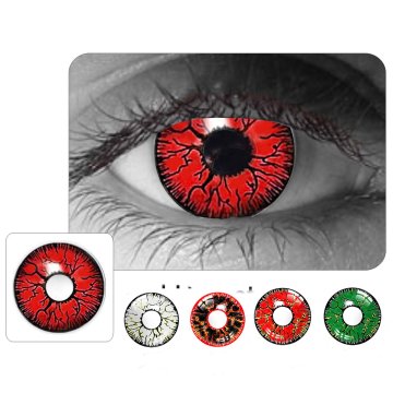 ⭐ Lentes de Contacto Crazy Hornet FX Halloween