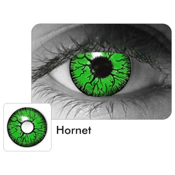 ⭐ Lentes de Contacto Crazy Hornet FX Halloween