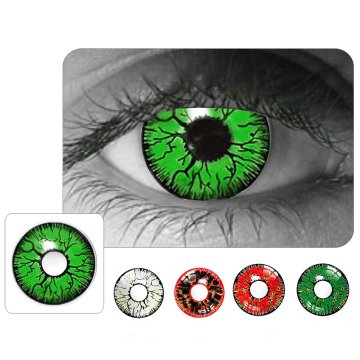 ⭐ Lentes de Contacto Crazy Hornet FX Halloween