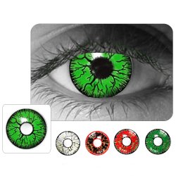 ⭐ Lentes de Contacto Crazy Hornet FX Halloween