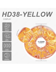 ⭐ Lentes Crazy Solar Amarillo 2