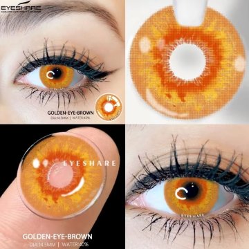 ⭐ Lentes Crazy Golden Brown