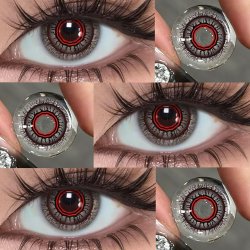 ⭐ Lentes Crazy Red Obscura