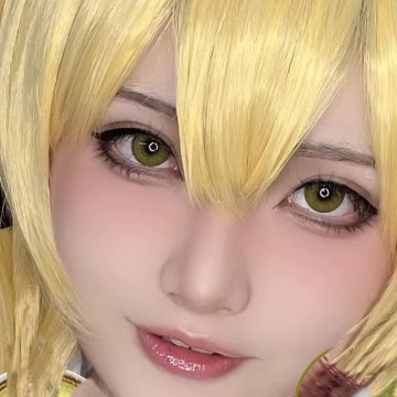 ⭐ Lentes de Contato Cosplay Piña Amarilla con Efecto burbuja Dolly Eyes