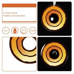 ⭐ Lentes Crazy Makima 2.0