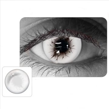 ⭐ Lentes Halloween Crazy Zombie Broken Craked Terroríficos