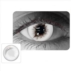 ⭐ Lentes Halloween Crazy Zombie Broken Craked Terroríficos