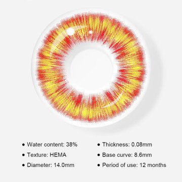 ⭐ Lentes Crazy Diluc Rengoku