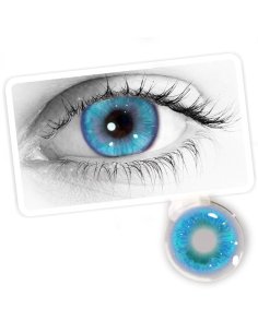 ⭐  Lentes de Contacto Cosplay Angel Wing Azul Kawaii