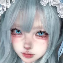 ⭐  Lentes Crazy Angel Wing Azul