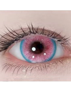 ⭐Lentes de Contacto Cosplay Angel Wing Rosado Kawaii 2