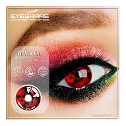 ⭐ Lentes de Contacto Locos Crazy Fantasía  Ojo De La Muerte halloween