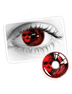 ⭐ Lentes de Contacto Locos Crazy Fantasía  Ojo De La Muerte halloween