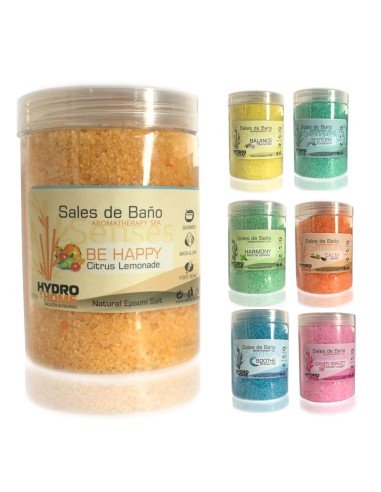 ⭐ Sales de Baño Aroma Senses Epson Salt Aromaterapia Spa