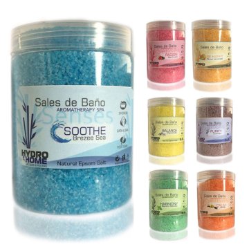 ⭐ Sales de Baño Soothe Aroma Senses Epson Salt Aromaterapia Spa