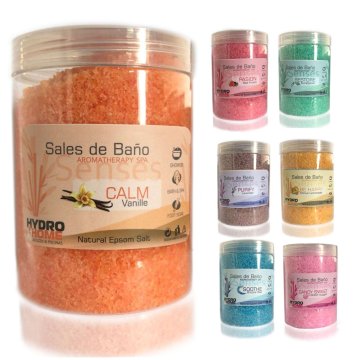 ⭐ Sales de Baño Calm Aroma Senses Epson Salt Aromaterapia Spa