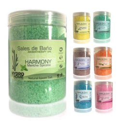 ⭐ Sales de Baño Harmony Aroma Senses Epson Salt Aromaterapia Spa