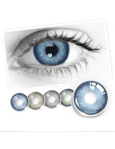 ⭐ Lentes Cosméticos Sydney Color Azul