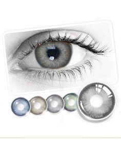 ⭐ Lentes Cosméticos Sydney Color Gris