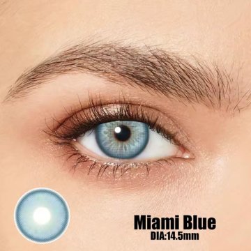 ⭐  Lentes Cosméticos Miami Color Azul