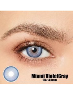 ⭐  Lentes Cosméticos Miami Color Violeta 2