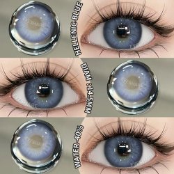 ⭐ Lentes Cosméticos Hellenic Color Azul