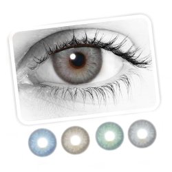 ⭐  Lentes Cosméticos Hellenic Color Gris