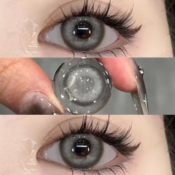 ⭐ Lentes Cosméticos Gene3T Color Gris