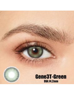 ⭐   Lentes Cosméticos Gene3T Color Verde 2