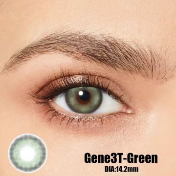 ⭐   Lentes Cosméticos Gene3T Color Verde